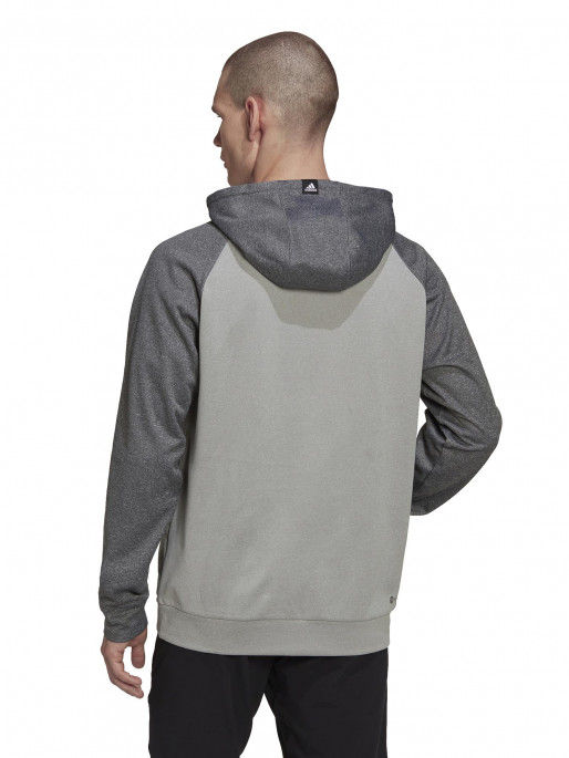 ADIDAS PERFORMANCE AEROREADY Game and Go Camo Logo Hoodie