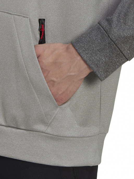 ADIDAS PERFORMANCE AEROREADY Game and Go Camo Logo Hoodie