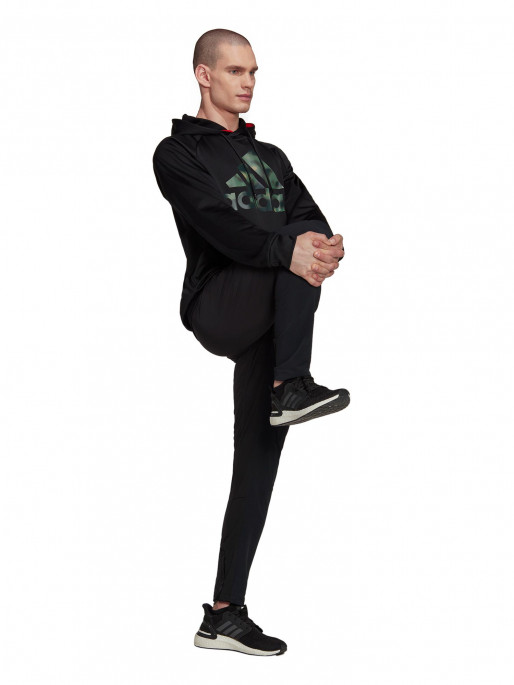 ADIDAS PERFORMANCE AEROREADY Game and Go Camo Logo Hoodie