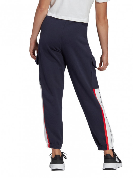 ADIDAS SPORTSWEAR Essentials Pin Stripe Block Fleece Pants