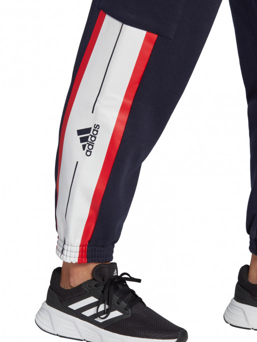 ADIDAS SPORTSWEAR Essentials Pin Stripe Block Fleece Pants