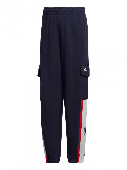 ADIDAS SPORTSWEAR Essentials Pin Stripe Block Fleece Pants