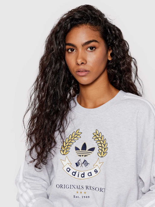 ADIDAS Sweatshirt with Crest Graphic