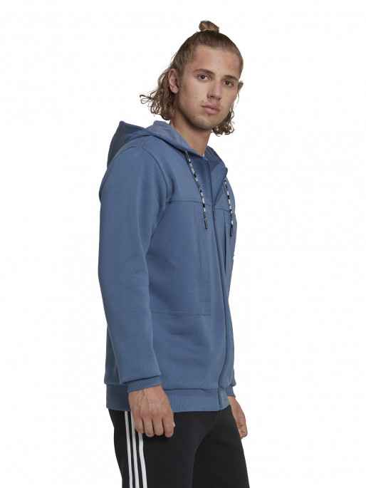 ADIDAS SPORTSWEAR Essentials Brand Love Fleece Full-Zip Hoodie