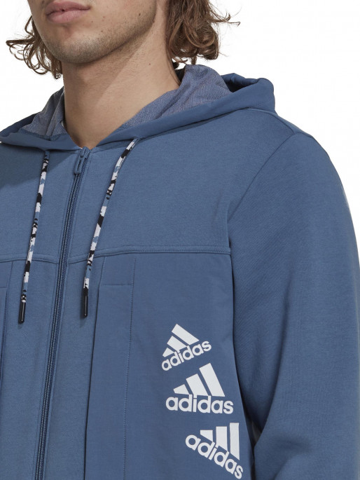 ADIDAS SPORTSWEAR Essentials Brand Love Fleece Full-Zip Hoodie