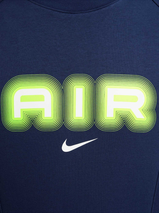 NIKE Μακρυμάνικη Μπλούζα Air Blue Crew Top
