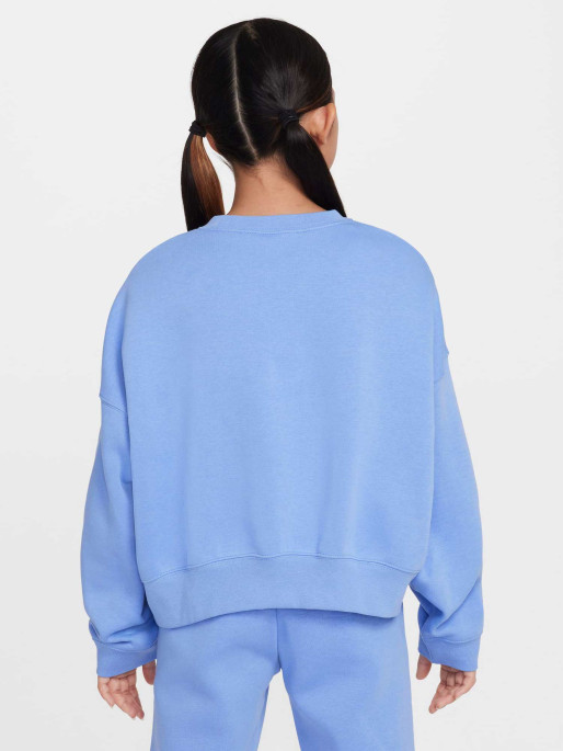 NIKE Bluza G Nsw Trend Flc Crp Crew