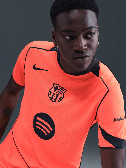 NIKE Κοντομάνικη Μπλούζα FCB M NK DF JSY SS STAD 3R 25/26