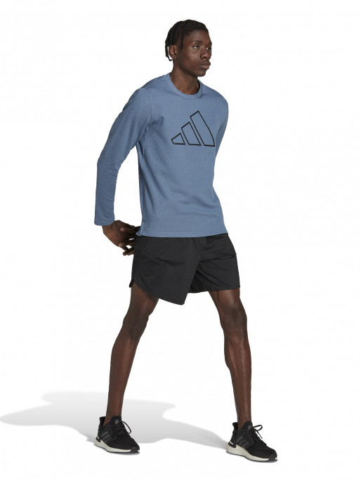 ADIDAS PERFORMANCE Train Icons 3 Bar Logo Training Crew Sweatshirt