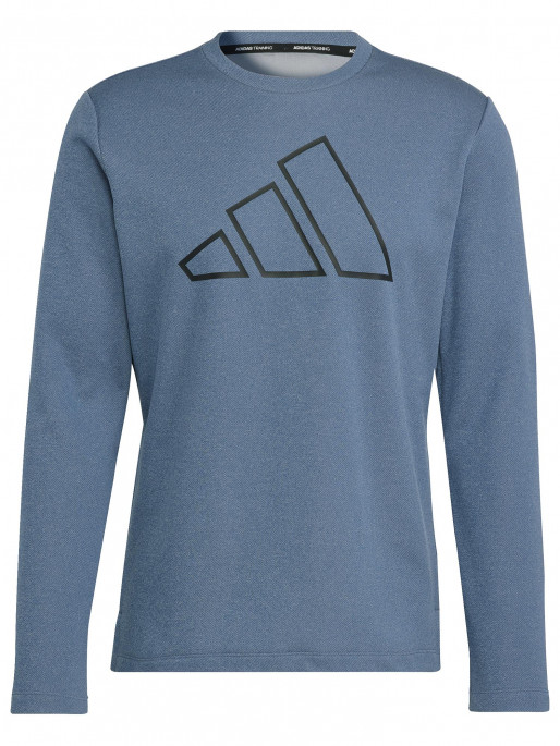 ADIDAS PERFORMANCE Train Icons 3 Bar Logo Training Crew Sweatshirt