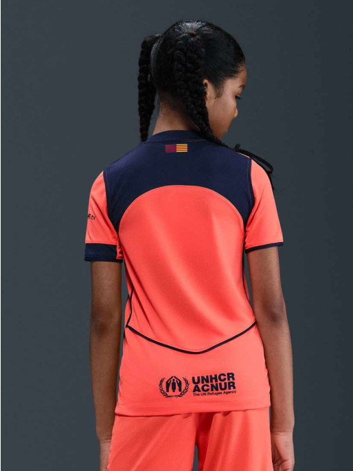 NIKE Παιδική Κοντομάνικη Μπλούζα FCB Y NK DF JSY SS STAD 3R 25/26