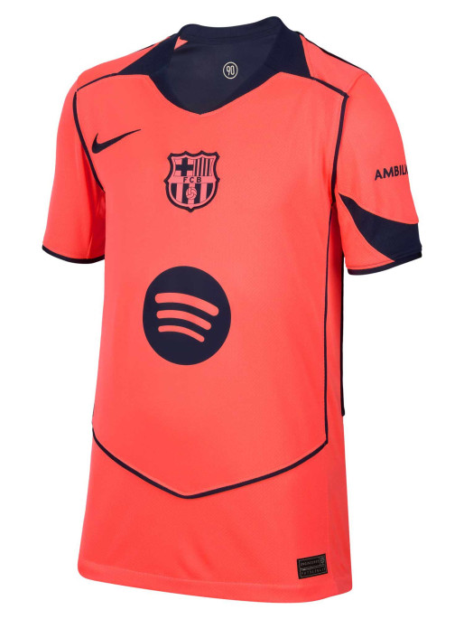 NIKE Παιδική Κοντομάνικη Μπλούζα FCB Y NK DF JSY SS STAD 3R 25/26