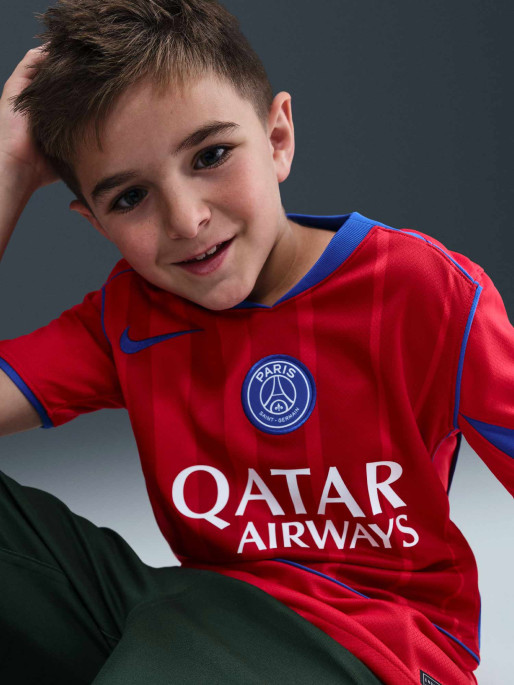 NIKE Παιδική Κοντομάνικη Μπλούζα PSG Y NK DF JSY SS STAD 3R 25/26
