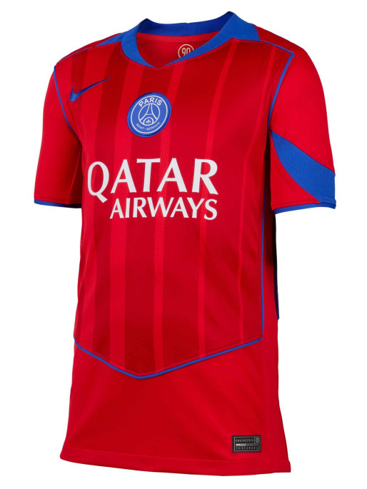 NIKE Παιδική Κοντομάνικη Μπλούζα PSG Y NK DF JSY SS STAD 3R 25/26
