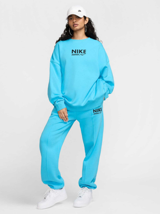 NIKE Bluza W Nsw Flc Os Crew Gls