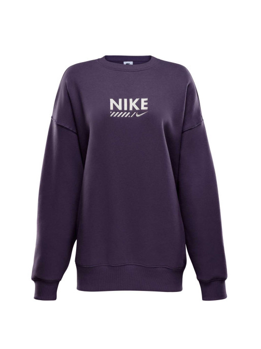 NIKE Bluza W Nsw Flc Os Crew Gls