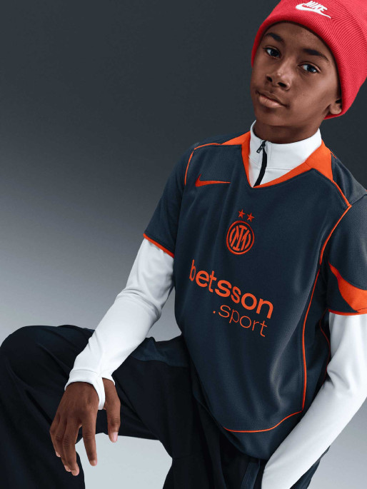 NIKE Παιδική Κοντομάνικη Μπλούζα INTER Y NK DF JSY SS STAD 3R 25/26