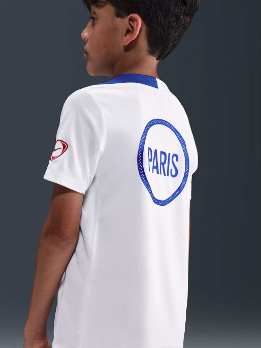 NIKE Παιδική Κοντομάνικη Μπλούζα PSG Y NK DF STRK SS TOP K 3R