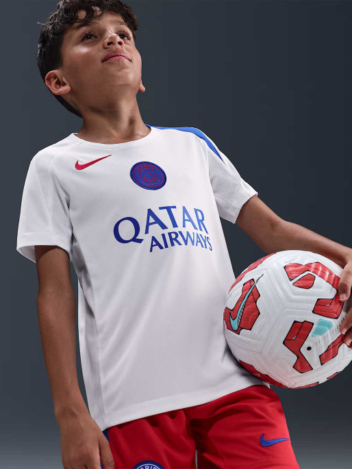 NIKE Παιδική Κοντομάνικη Μπλούζα PSG Y NK DF STRK SS TOP K 3R