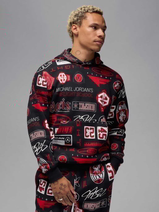 JORDAN M J ESS AOP FLC PO Hoodie