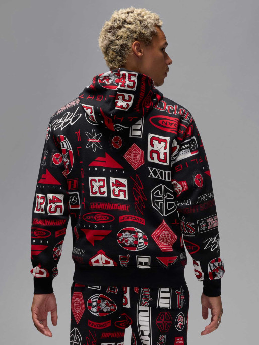 JORDAN M J ESS AOP FLC PO Hoodie