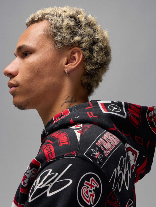 JORDAN M J ESS AOP FLC PO Hoodie