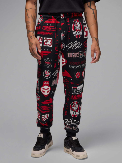 JORDAN M J ESS AOP FLC PANTS