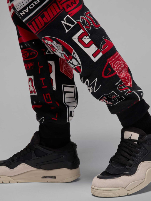 JORDAN M J ESS AOP FLC PANTS