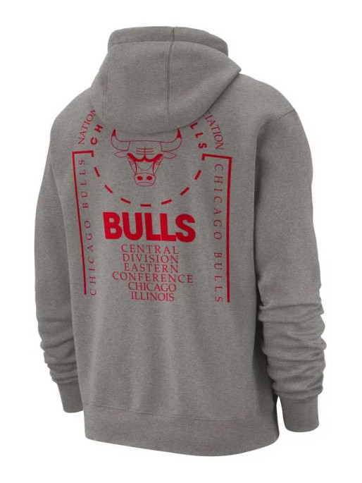 NIKE Суитшърт CHI MNK CLUB HOODIE PO CTS