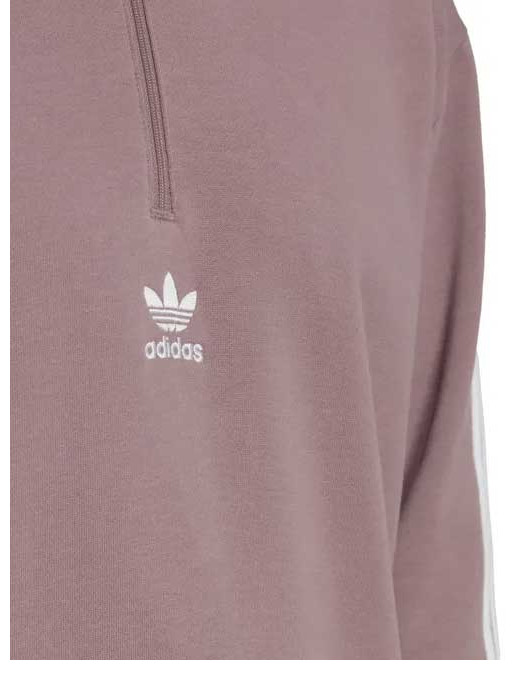 ADIDAS Adicolor 3-Stripes Long Sleeve Polo Sweatshirt