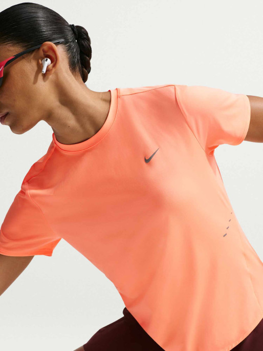 NIKE Тениска W NK SWIFT DF SS TOP