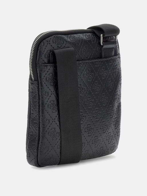 GUESS Чанта за кръст MILANO DEBOSSED CROSSBODY FLAT