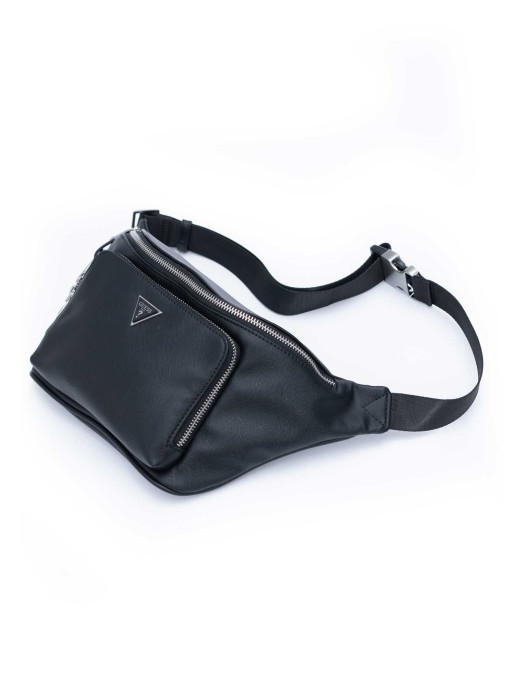 GUESS SAFFIANO ECO MAXI BUM BAG