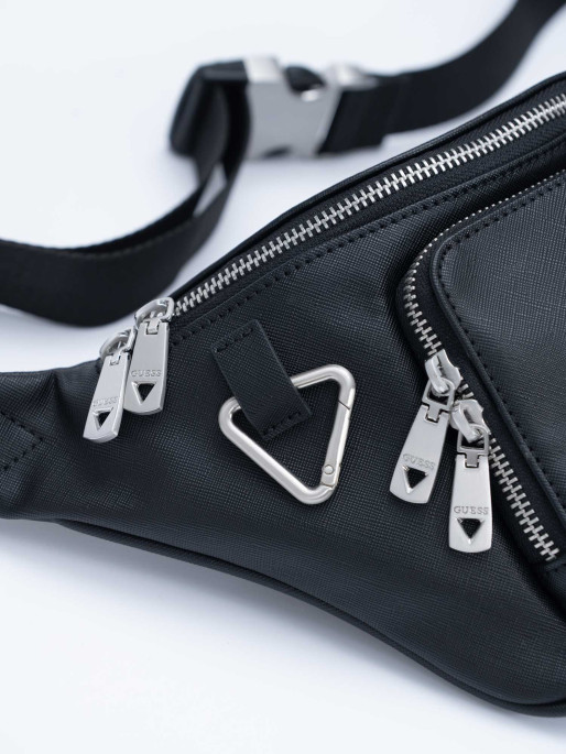 GUESS SAFFIANO ECO MAXI BUM BAG