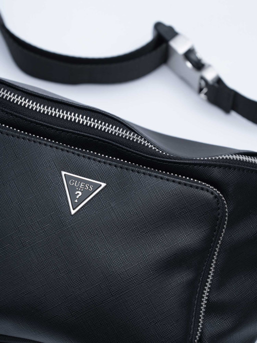 GUESS SAFFIANO ECO MAXI BUM BAG