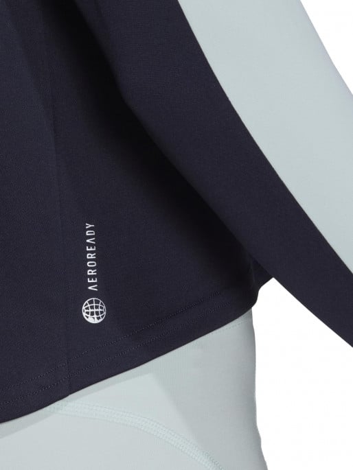 ADIDAS PERFORMANCE Own the Run Colorblock Long-Sleeve Top