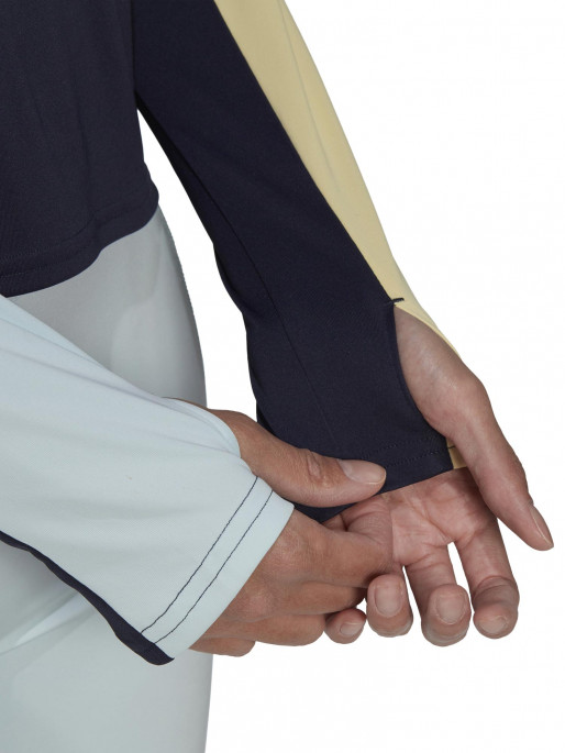 ADIDAS PERFORMANCE Own the Run Colorblock Long-Sleeve Top