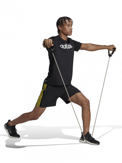 ADIDAS AEROREADY Workout Silicone Print Linear Tee