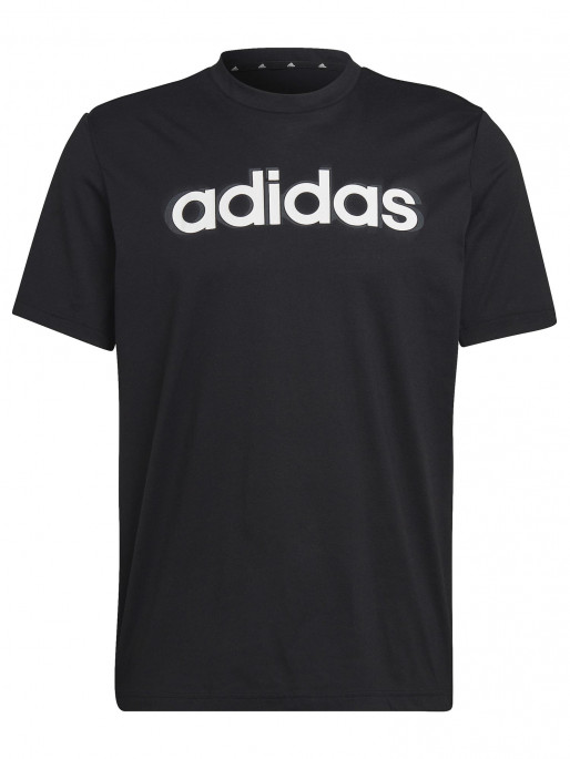 ADIDAS AEROREADY Workout Silicone Print Linear Tee