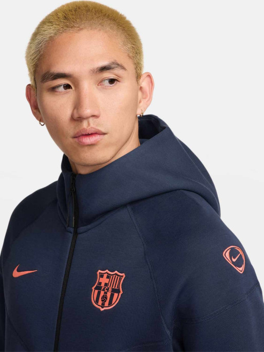 NIKE Hoodie FCB M NK TCH FLC FZ WR HDY 3R