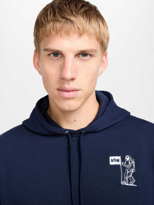 NIKE M NK CLUB FT PO HDY MOON GFX Hoodie