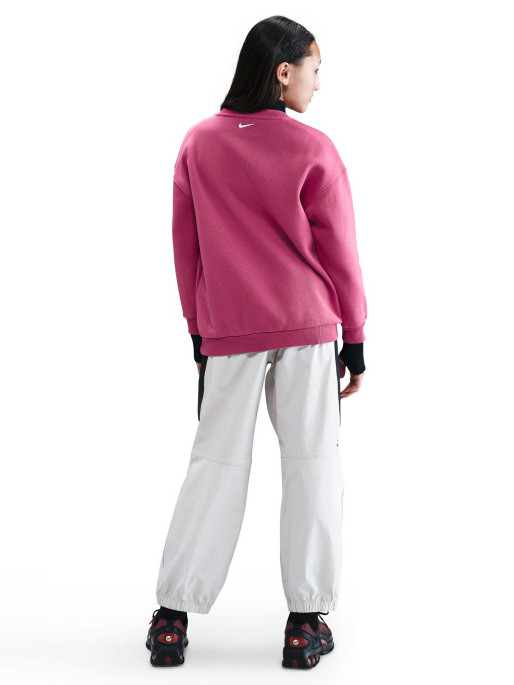 NIKE Bluza juniori G Nsw Club Flc Ovrszd Crew Gx