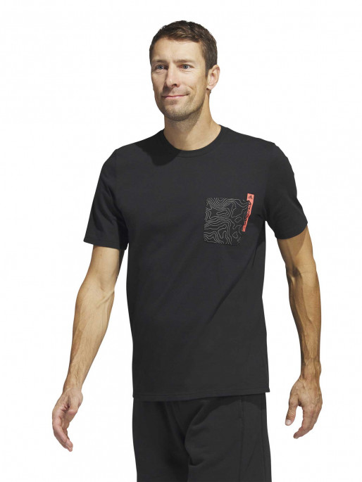 ADIDAS SPORTSWEAR Tricou City Escape Graphic Pocket