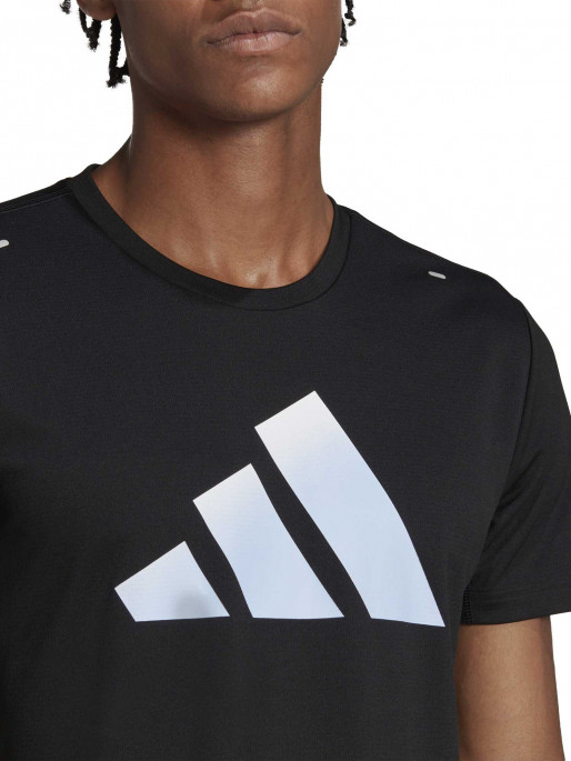 ADIDAS PERFORMANCE Run Icons 3 Bar Logo T-shirt