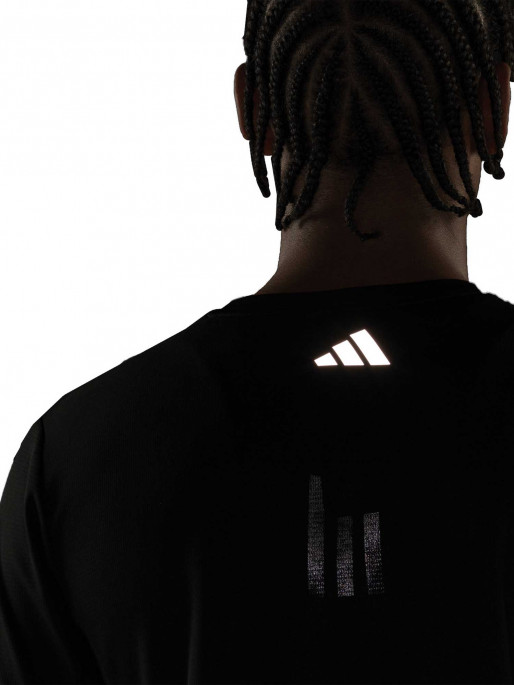 ADIDAS PERFORMANCE Run Icons 3 Bar Logo T-shirt