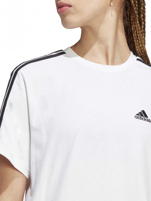 ADIDAS SPORTSWEAR Essentials 3-Stripes Single Jersey Crop Top