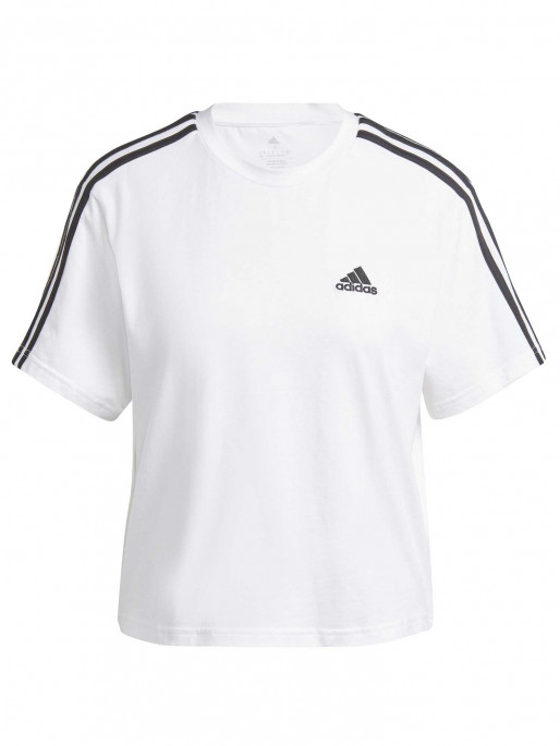 ADIDAS SPORTSWEAR Essentials 3-Stripes Single Jersey Crop Top