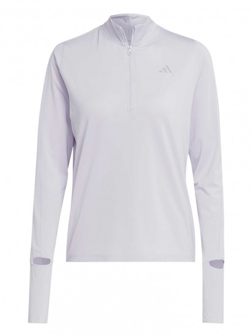 ADIDAS PERFORMANCE Fast Running Half-Zip Long-Sleeve Top