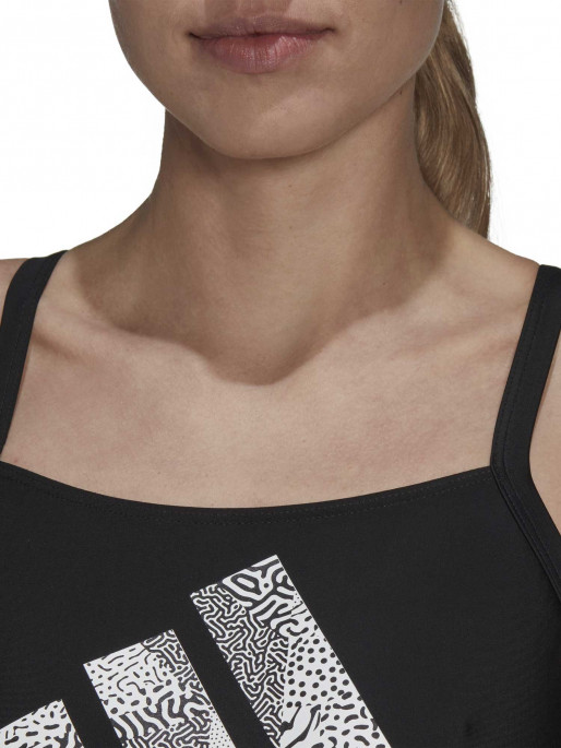 Adidas Performance Big Logo Swimsuit