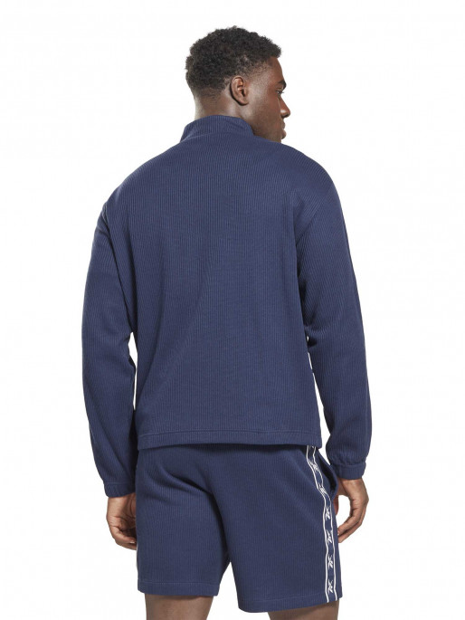 REEBOK Identity Vector Tape Waffle 1/4 Zip Top